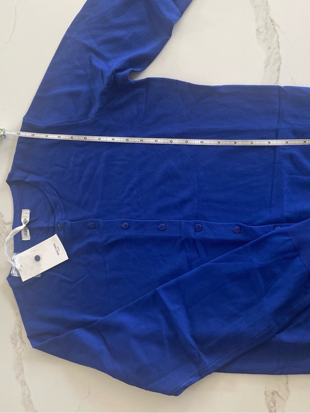 Grace Karin Royal Blue Button-Up Women’s Sweater Cardigan
